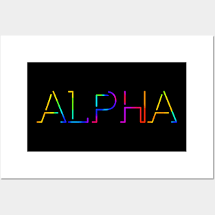 Alpha Posters and Art